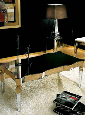 AV-2180 Mirrored Coffee Table