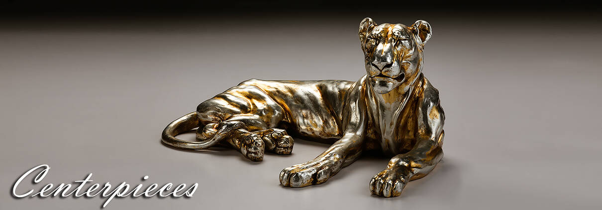 M-A162 Bronze Ornamental Lion Figure