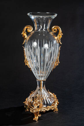 V-1338 Clear Crystal Vase