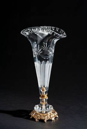 V-1508 Clear Crystal Vase