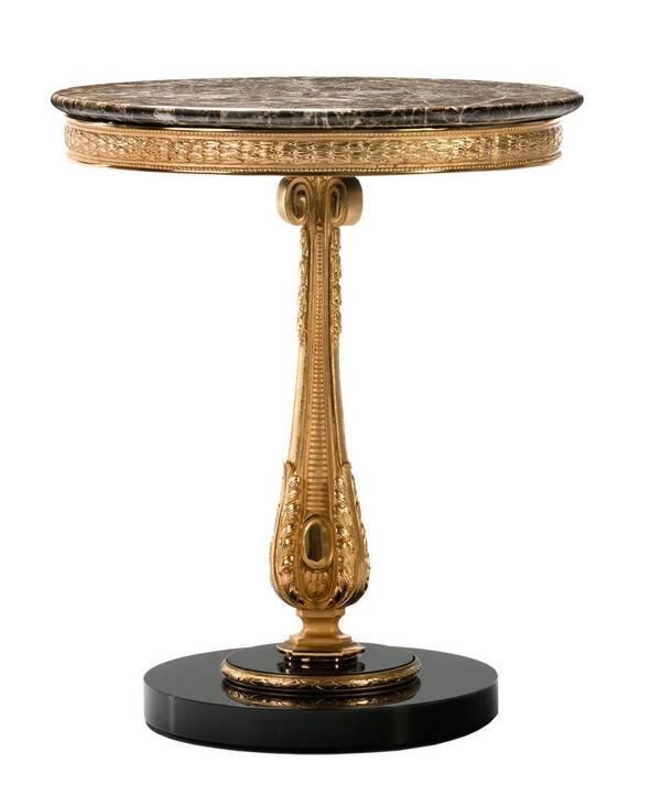 TM-50494 Marble Top Lamp Table