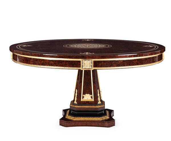 TM-8026 Neoclassical Round Dining Table