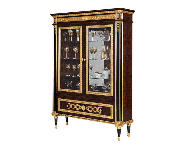 TM-8029 Neoclassical China Cabinet