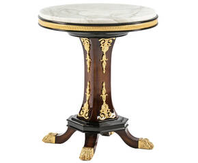 TM-8103018 Marble Top Side Table