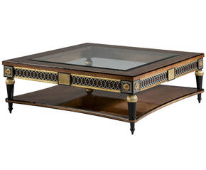 TM-815011 Glass Top Coffee Table