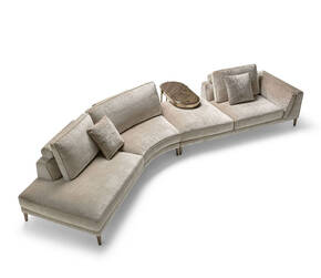 OP-807 Curved Sectional Sofa