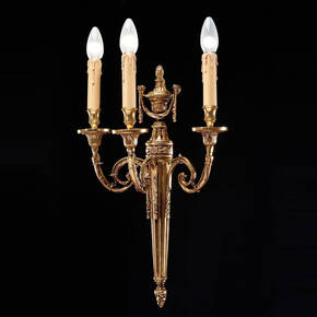 BL-102WS French Gold Wall Sconce