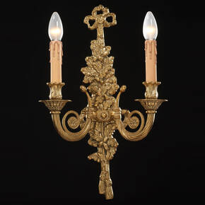 BL-107WS Two-Light Neoclassical Wall Sconce