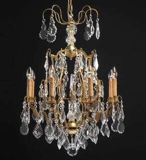 BL-129 Eight-Light Empire Crystal Chandelier