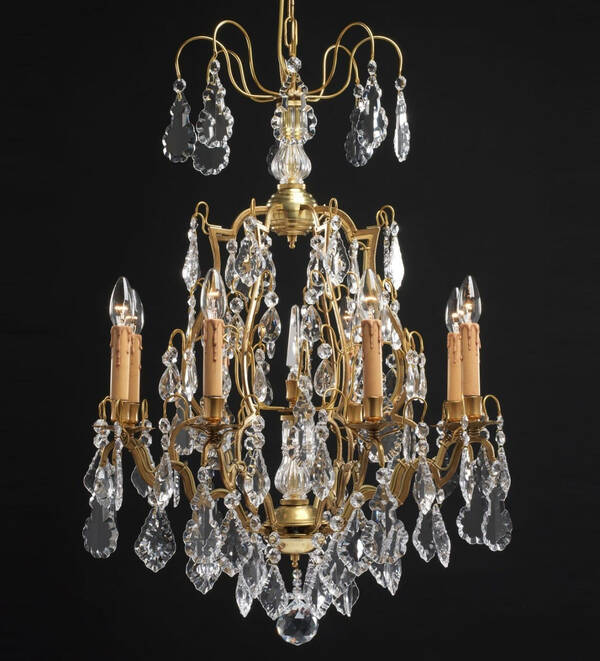 BL-129 Eight-Light Empire Crystal Chandelier