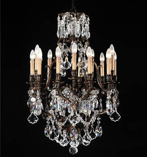 BL-133 15-Light Empire Crystal Chandelier