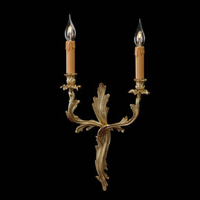 BL-134WS Two-Light Rococo Wall Sconce