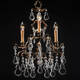 BL-133WS Four-Light Empire Crystal Wall Sconce