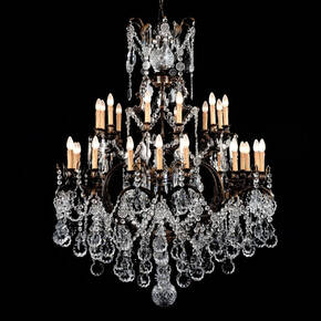 BL-144 Thirty-Light Imperial Crystal Chandelier