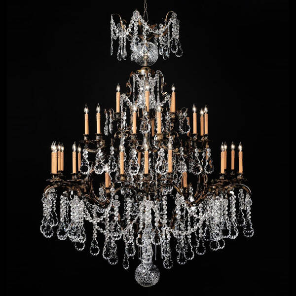 BL-145 Forty-Two-Light Grand Palais Chandelier