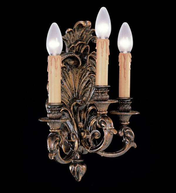 BL-145WS Two-Light Baroque Wall Sconce