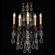 BL-180WS Five-Light Crystal Wall Sconce