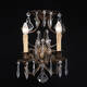 BL-196WS Two-Light Crystal Wall Sconce