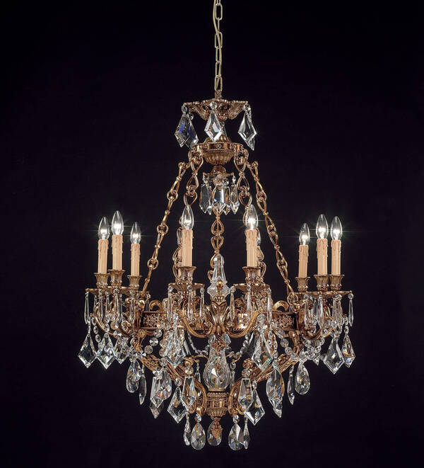 BL-196 10-Light Empire Chandelier