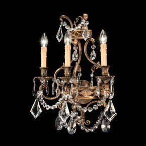 BL-198WS Three-Light Crystal Wall Sconce