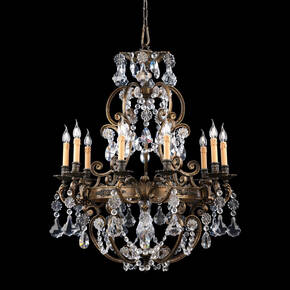 BL-202 10-Light Empire Crystal Chandelier