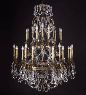 BL-204 27-Light Grand Empire Chandelier