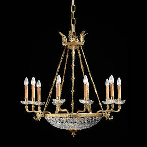 BL-233 10-Light Italian Empire Chandelier