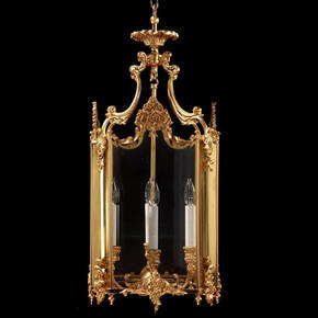 BL-337 Italian Gilded Lantern