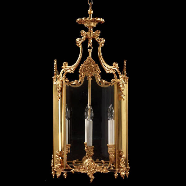 BL-337 Italian Gilded Lantern