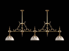 BL-350 Italian Brass Billiard Chandelier