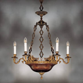 BL-353 Italian 6-Arm Chandelier