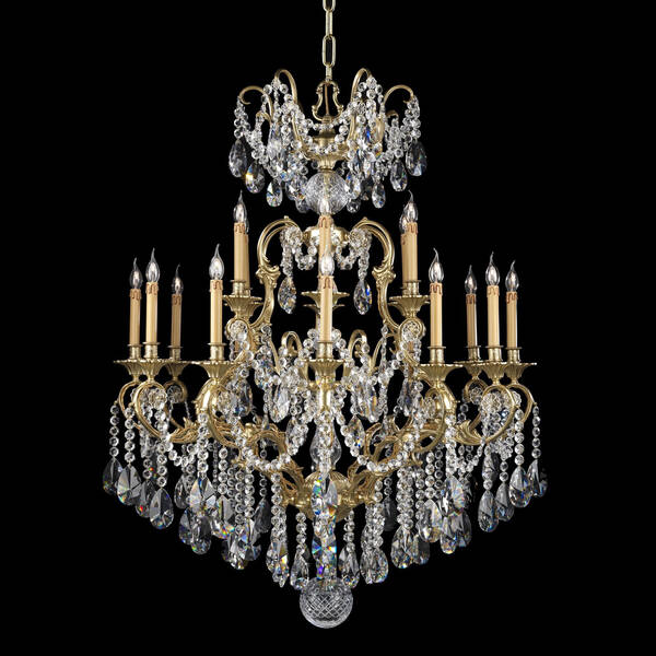 BL-364 Majestic 18-Light Crystal Chandelier